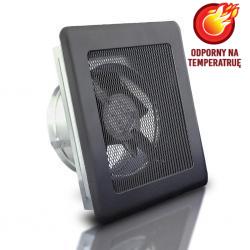 Wysokotemperaturowy wentylator ścienny z kratką fi 100mm