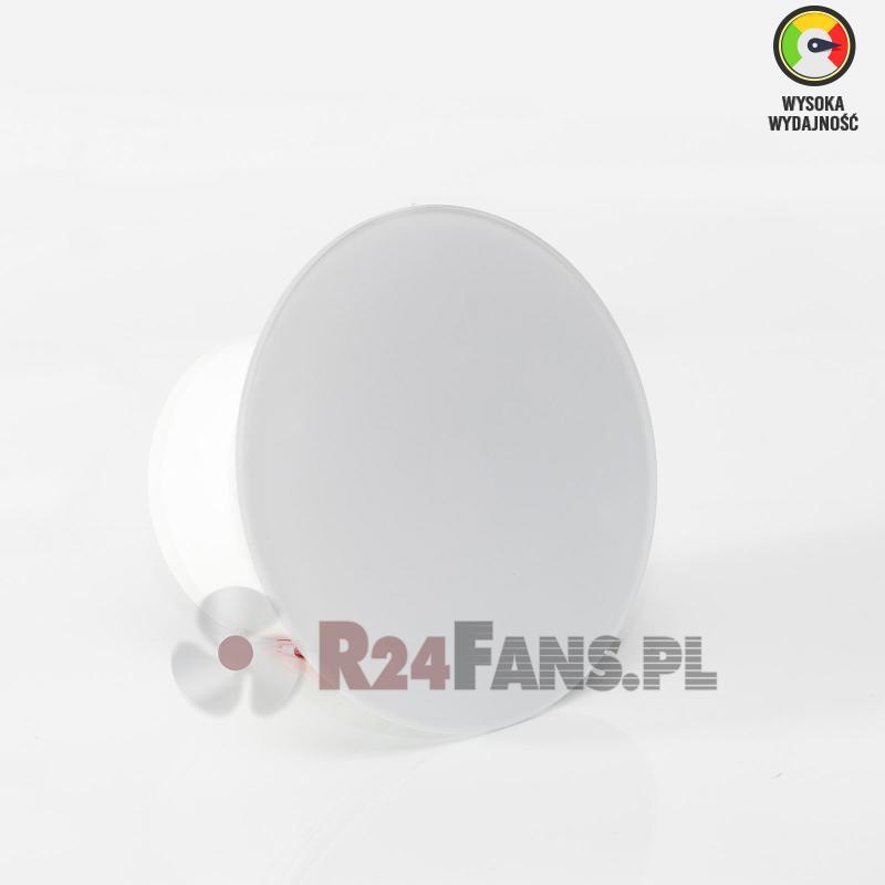 Wydajny wentylator łazienkowy czujnik wilgoci Ø100mm okrągły