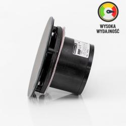 Wydajny wentylator łazienkowy czujnik wilgoci Ø100mm okrągły