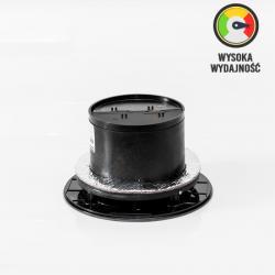 Wydajny wentylator łazienkowy czujnik wilgoci Ø100mm okrągły