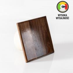 Wydajny wentylator łazienkowy Ø100mm imitacji drewna MMotors