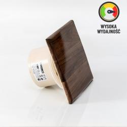 Wydajny wentylator łazienkowy Ø100mm imitacji drewna MMotors