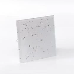 Krótki wentylator łazienkowy Ø100mm biały krople wody