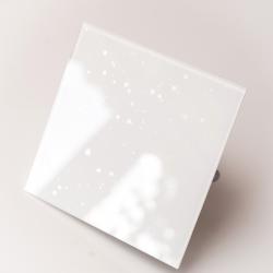 Krótki wentylator łazienkowy Ø100mm biały krople wody MMotors