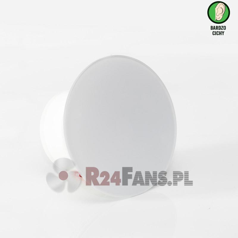 Wydajny wentylator łazienkowy czujnik wilgoci Ø100mm okrągły