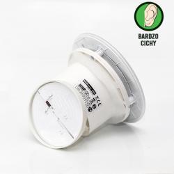 Wydajny wentylator łazienkowy czujnik wilgoci Ø100mm okrągły