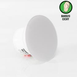 Wydajny szklany wentylator łazienkowy Ø100mm mat Vokker