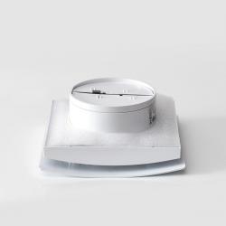 Wentylator łazienkowy Elipsa PVC 100mm z łożyskiem kulkowym i