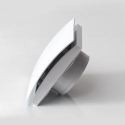 Wentylator łazienkowy Elipsa PVC 100mm z łożyskiem kulkowym i zaworem zwrotnym