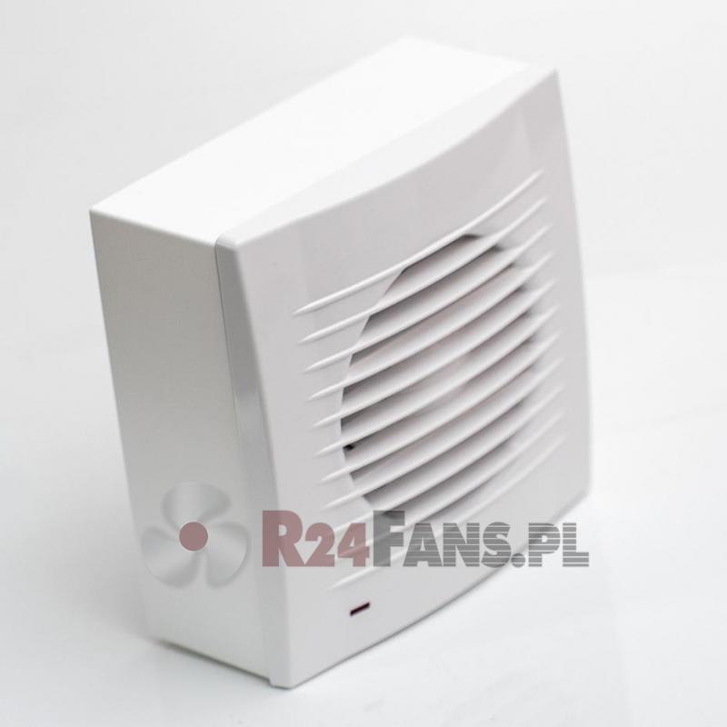 Płaski wentylator łazienkowy bez kołnierza fi 100mm V100