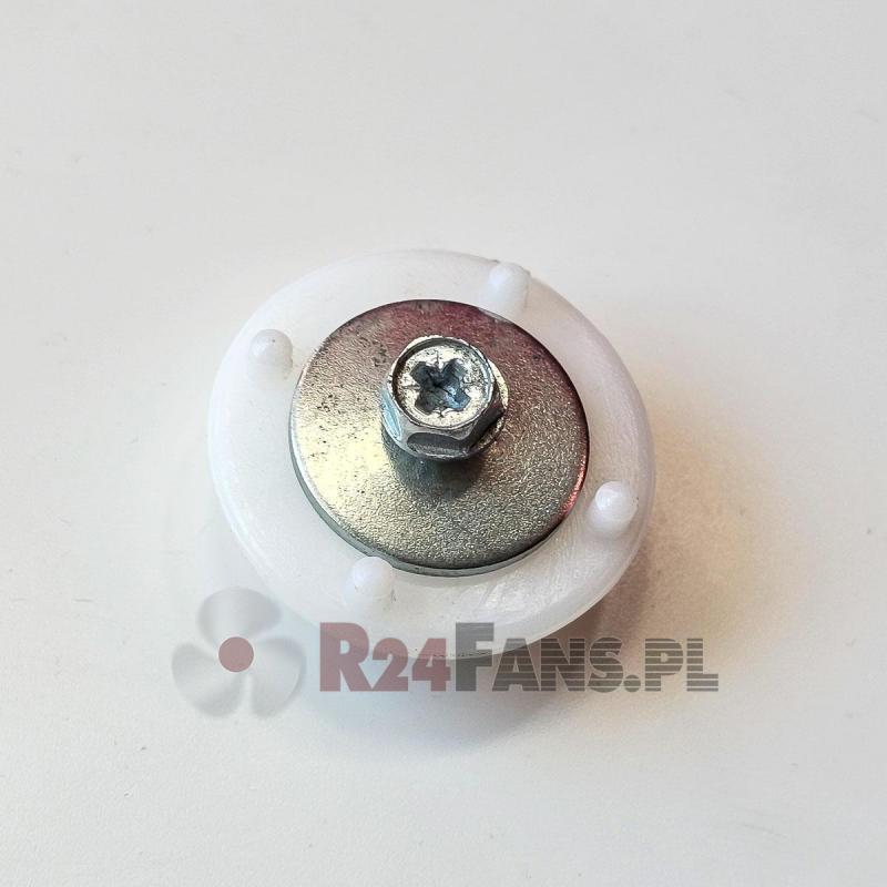 Adapter/mocowanie śmigła VKO na oś 7 mm plastikowy hub z pinami