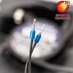 Metalowy wysokotemperaturowy wentylator ścienny VBOK120 120mm