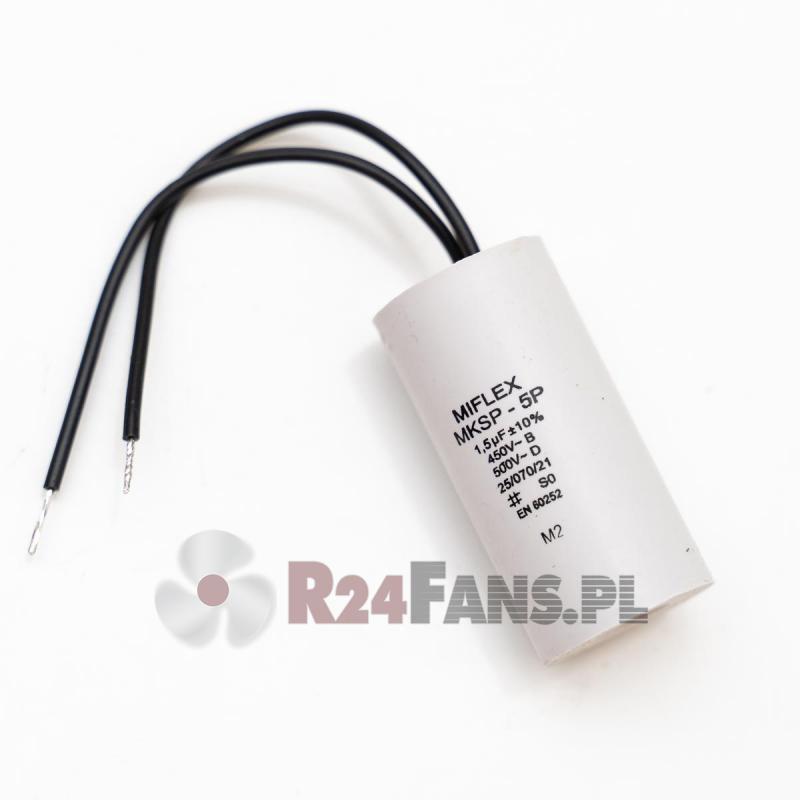 copy of Kondensator silnikowy 2 µF 450V MIFLEX MKSP-5P do